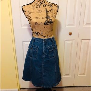 Cherokee vintage jean skirt
